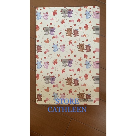 

Kertas kado sansa wawa/sanwa LOVE BEAR SW5638