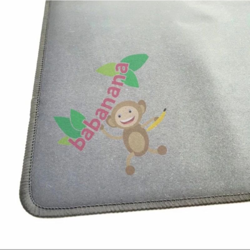 Mousepad 29x25cm kecil 290x250x1mm hitam mouse pad tatakan alas