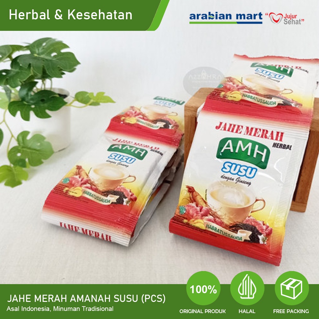 

Jahe Merah Amh Susu Plus Ginseng Instan Serbuk Multivitamin & Mineral Untuk Suplemen Kesehatan Anak