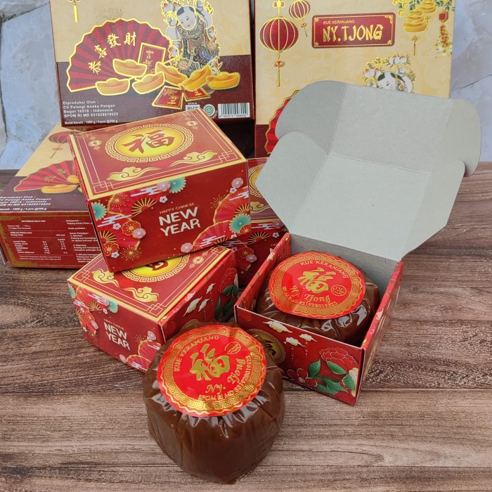 

gift box Kue keranjang 1 pcs parcel dodol imlek kue china souvenir
