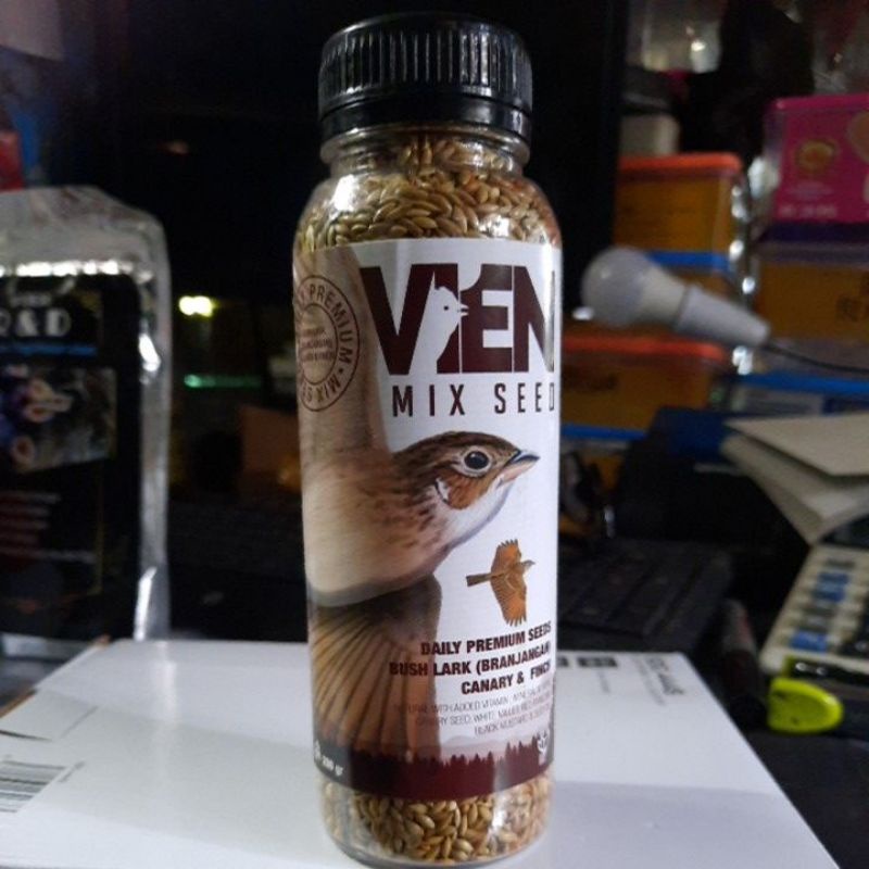 VIEN MIX SEED PAKAN BRANJANGAN KENARI FINCH 200 GR