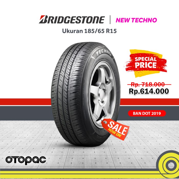 Ban Mobil Bridgestone Techno 185/65 R15 (dot 2019)