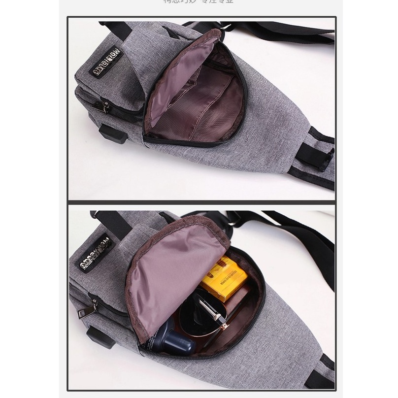 TERMURAH Tas Selempang Pria Sling Shoulder Bag Back Pack Travel