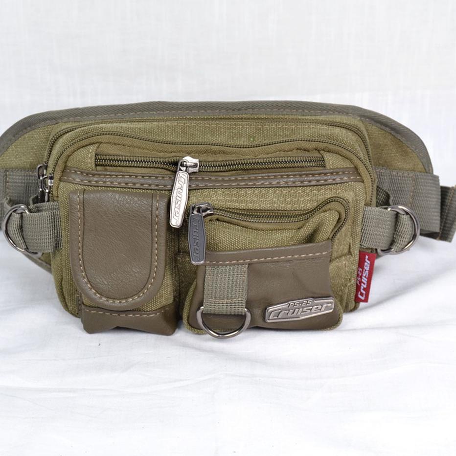 ✓ BAGCRUICERACC - Tas Pinggang Cruiser Pria Import 7601-2