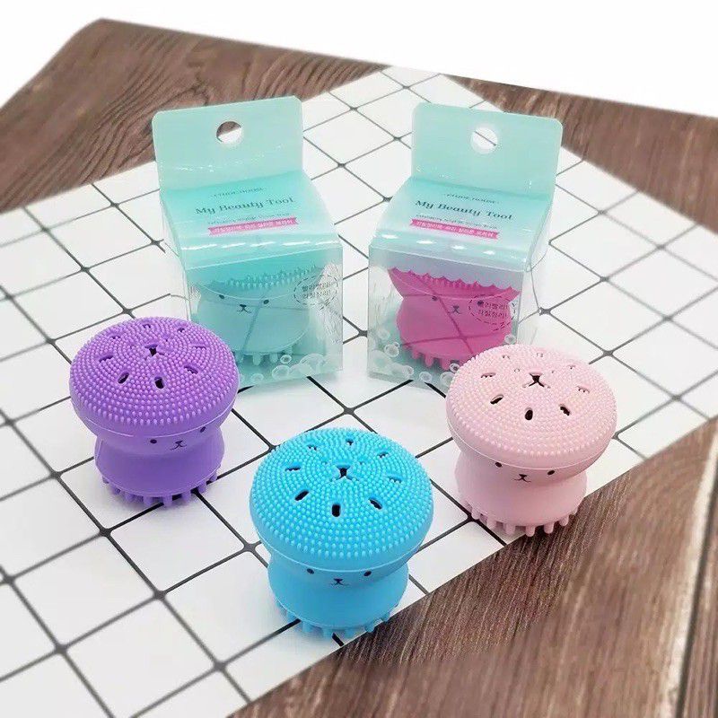 SPOON GURITA OCTOPUS / SIKAT PEMBERSIH WAJAH MAKE UP