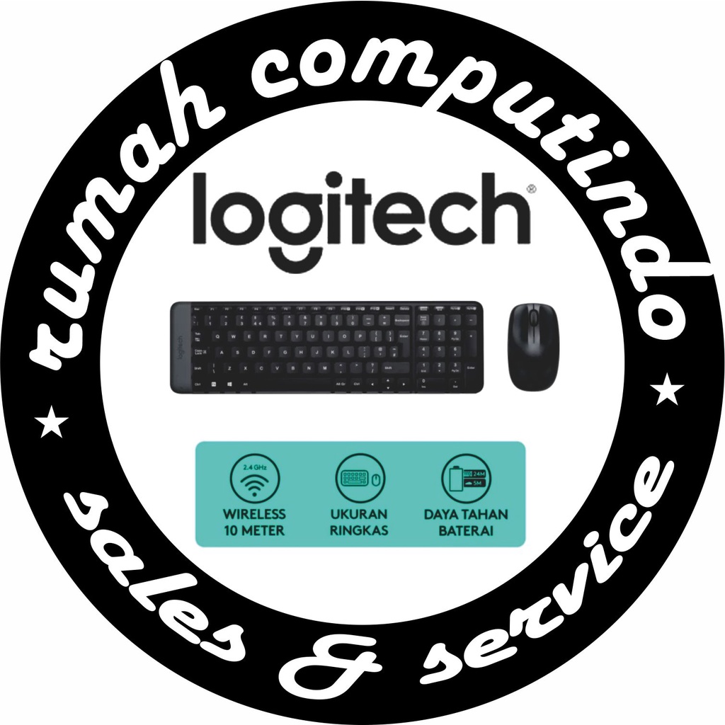 KEYBOARD MOUSE LOGITECH MK215 WIRELESS