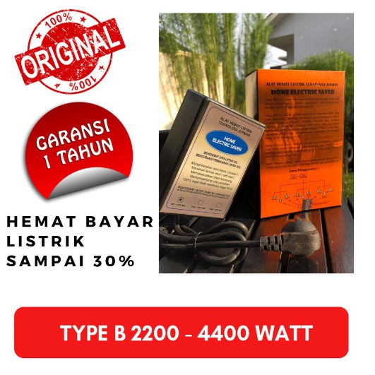Penghemat Alat Penghemat Listrik Home Electric Saver Pak Bambang Typeb 2200-4400