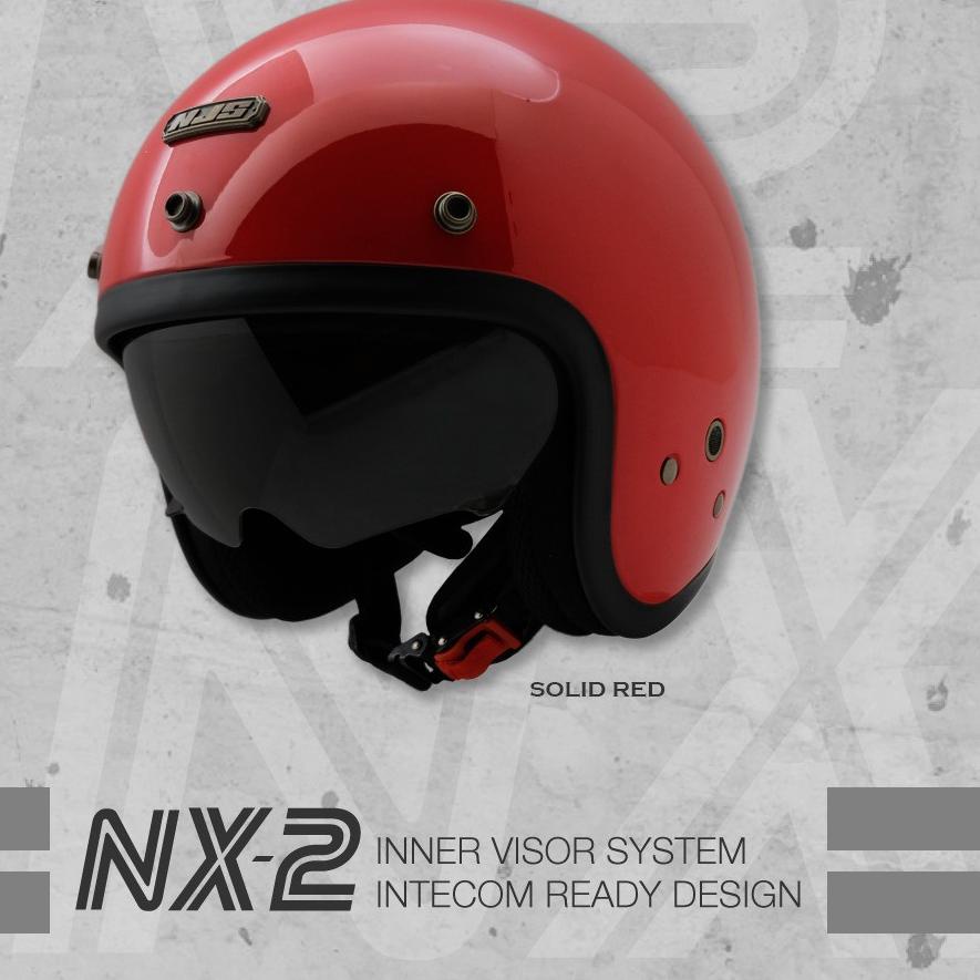 Best Seller HELM RETRO NJS NX-2 HELM RETRO INTERCOM HELM RETRO PREMIUM