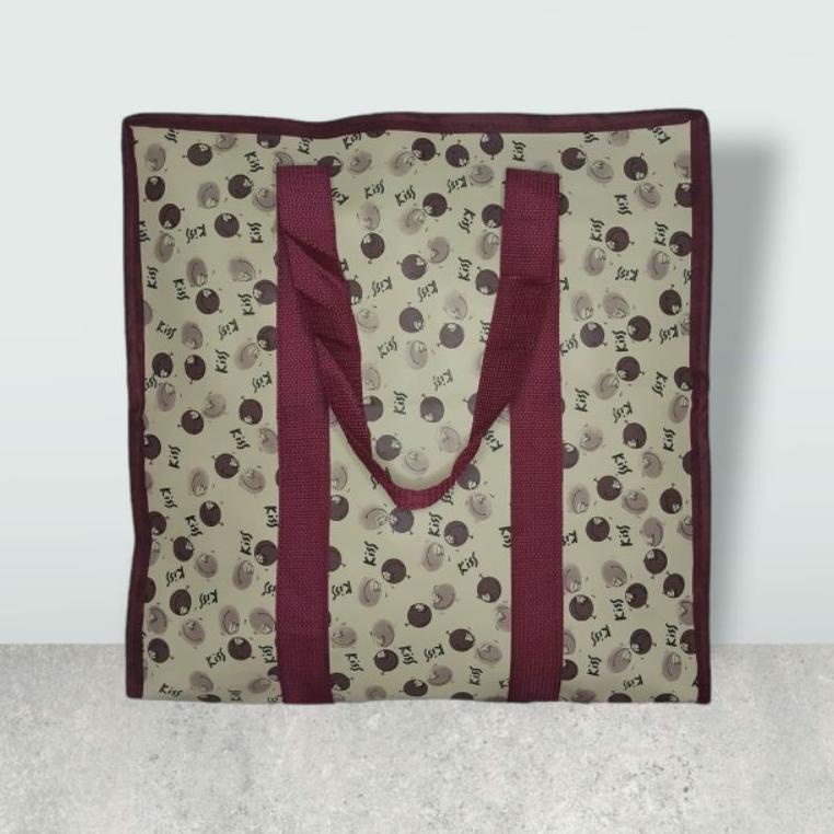 (No(B31Z)☛) Shopping Bag Tas Belanja Lipat Serbaguna Elle Paris Tas Travel Mudik wadah Baju Tas Loun