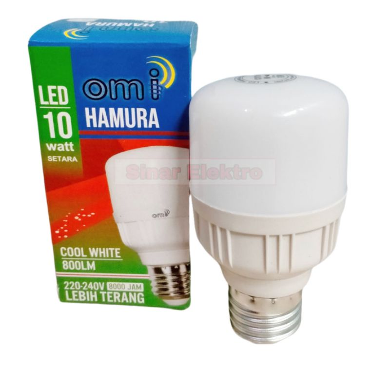 Lampu LED Jumbo Tabung Omi 5w,10w,15w,20w,30w,40w / Lampu Putih Terang Hemat Energi / Steker