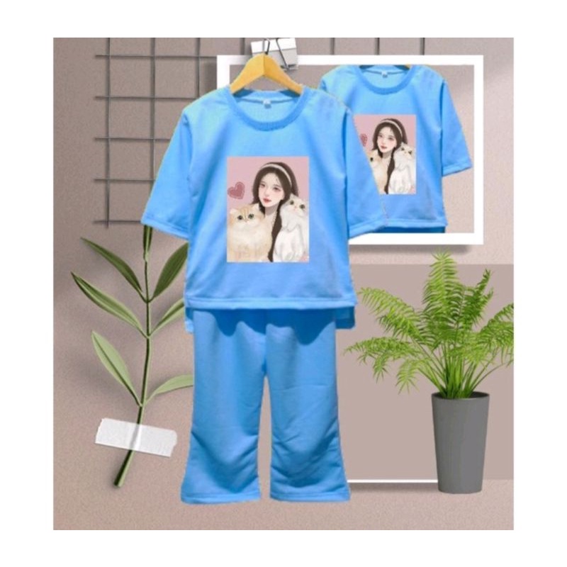 set cel anak 1-5 tahun,baju anak perempuan one set viral