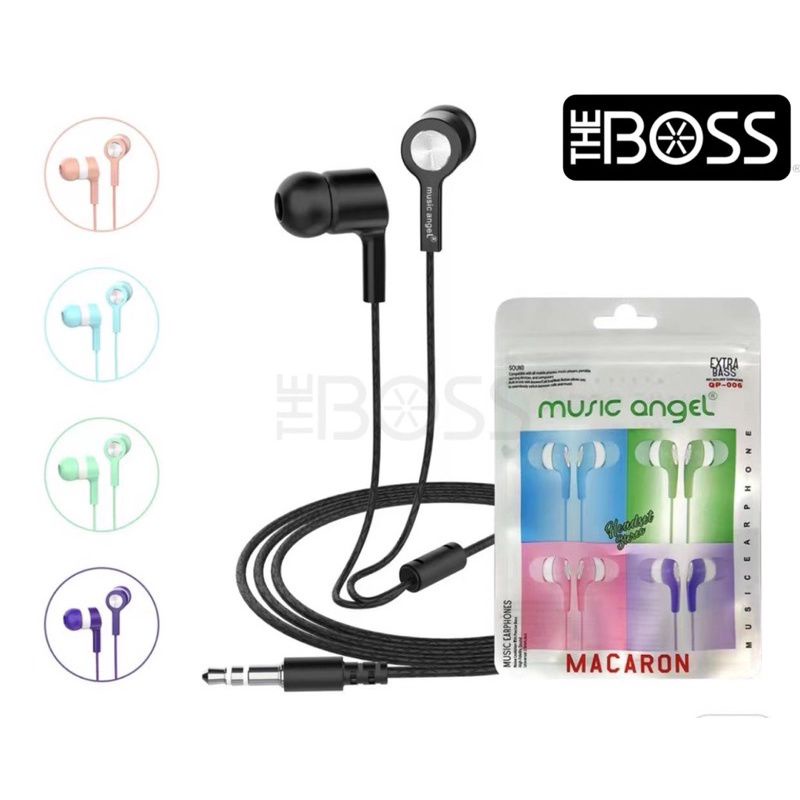 [Tanpa Box]Handsfree U19 Macaron / Headset / Earphone / Handsfree ( Hifi Extra Bass )