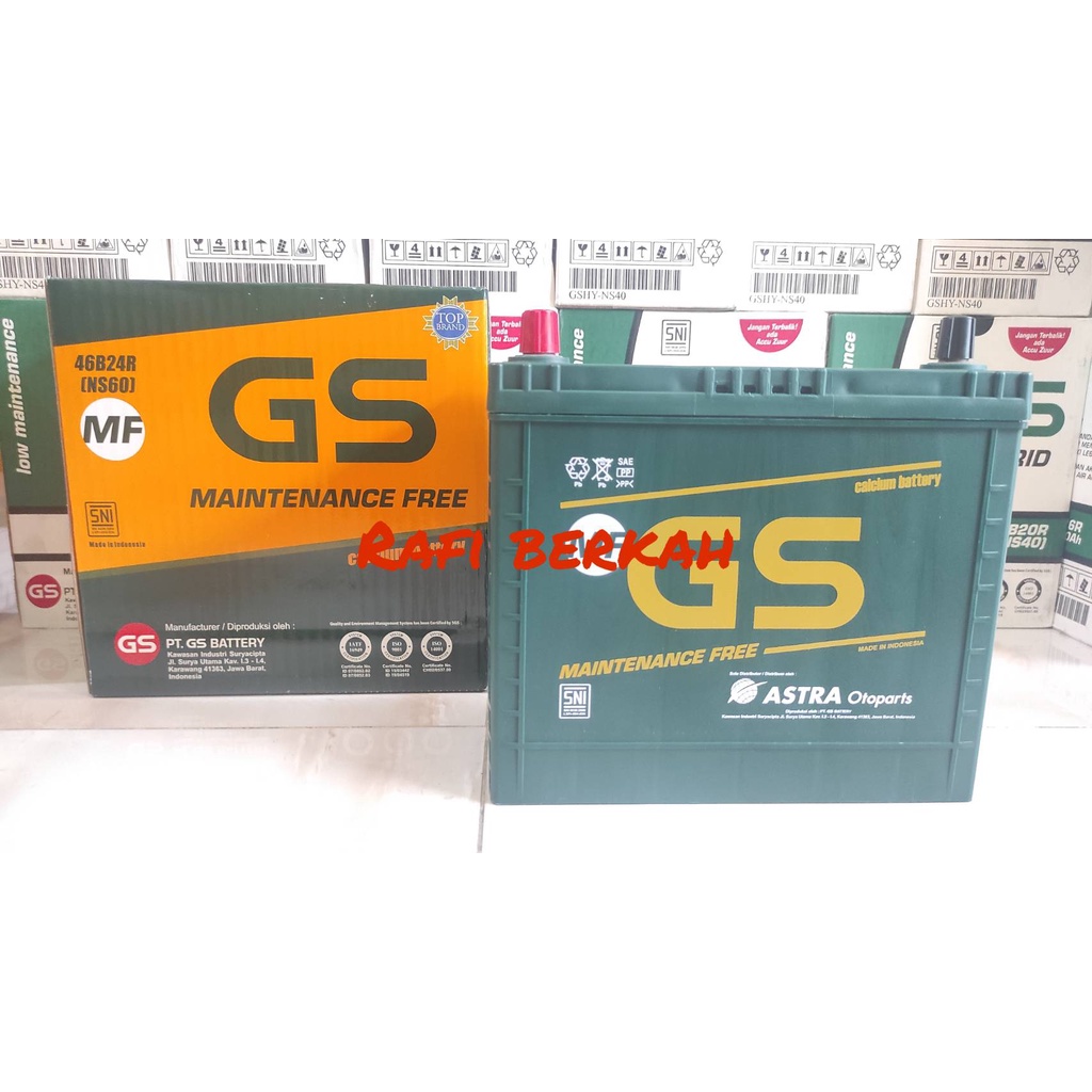 Aki Mobil Suzuki Swift Side kiick GS ASTRA MF NS60 Aki Kering 12V 45AH