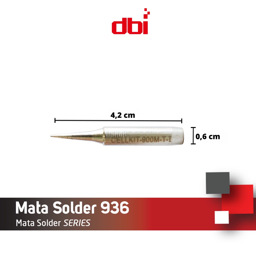 Mata Solder - Solder TIP 936 Lancip CELLKIT