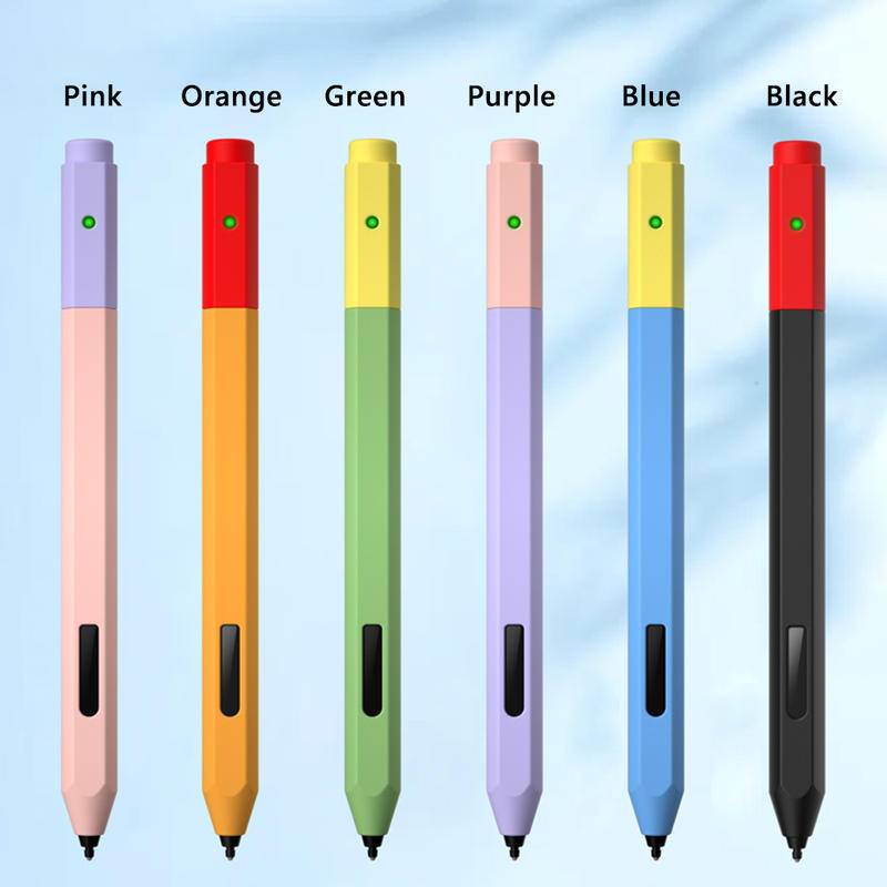 Stylus Pelindung Pensil Case Untuk Microsoft Surface Pen Silicone Pen Case Dust Proof Wrap Cover All-Inclusive Drop Protection