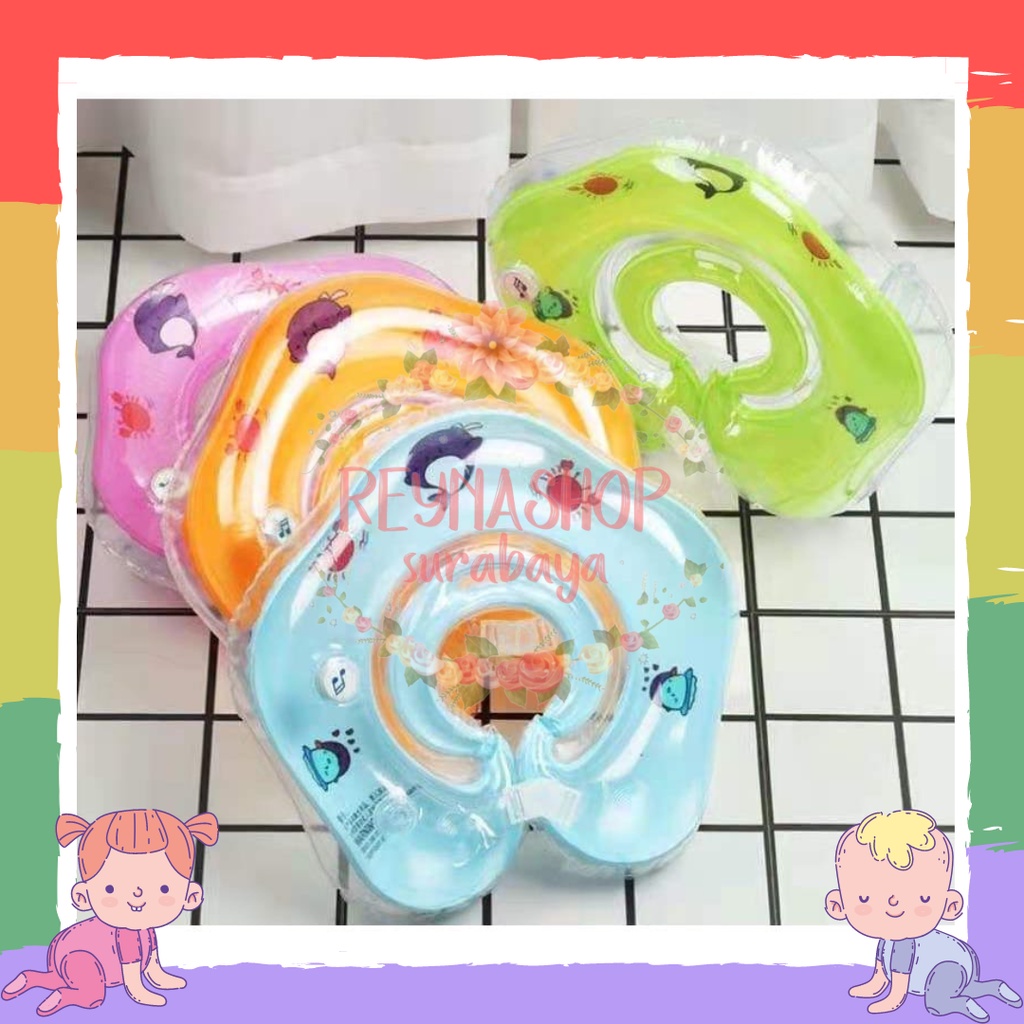 Intime Baby Swim Neckring Bintang Ban Renang Pelampung Leher Bayi Pelampung Leher Anak