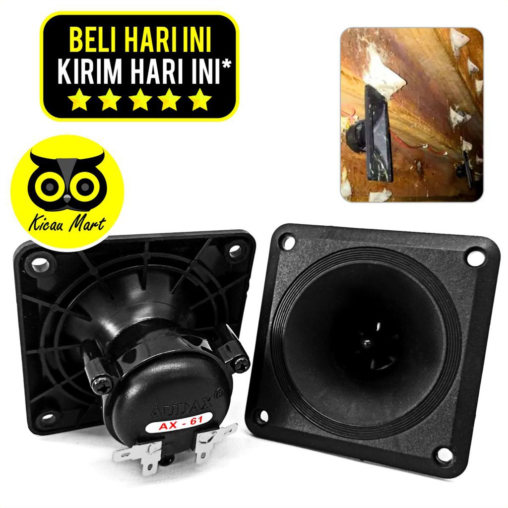 Speaker Walet Audax AX 61 Tweeter Walet Original Audio Pemanggil Suara Burung Walet Speaker Audax 61 65 Speaker Walet Audax Anti Air Waterproof