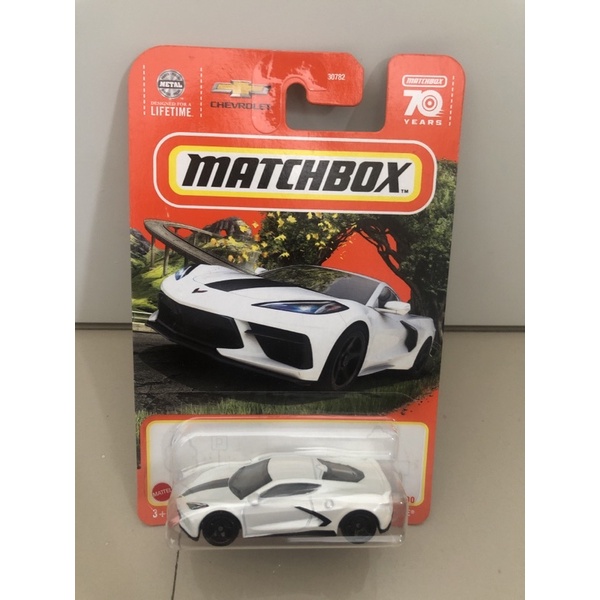 2020 corvette matchbox putih