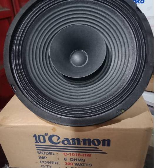 Chekout Speaker Cannon 10 inch Speaker Canon 10inch Full Range 300 watt