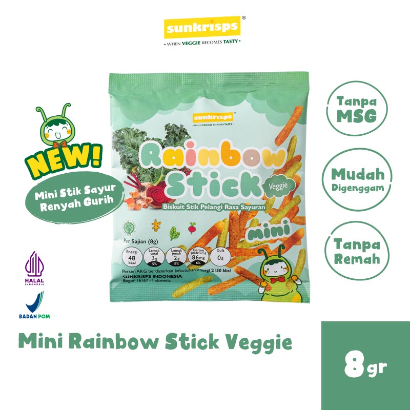 

Mini Rainbow Stick Original | Mini Stik Pelangi Original by Sunkrisps