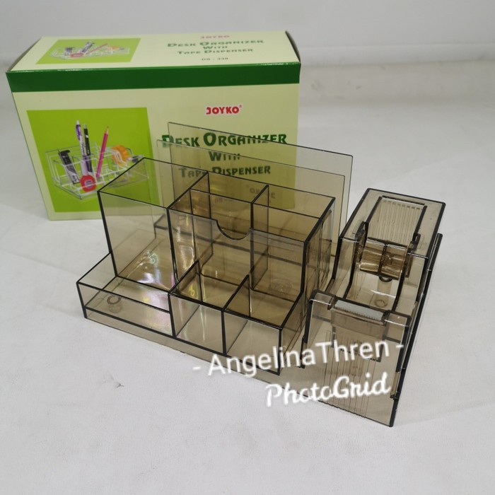 

✨NEW✨ - desk organizer mika set lengkap - tempat pensil pulpen kantor