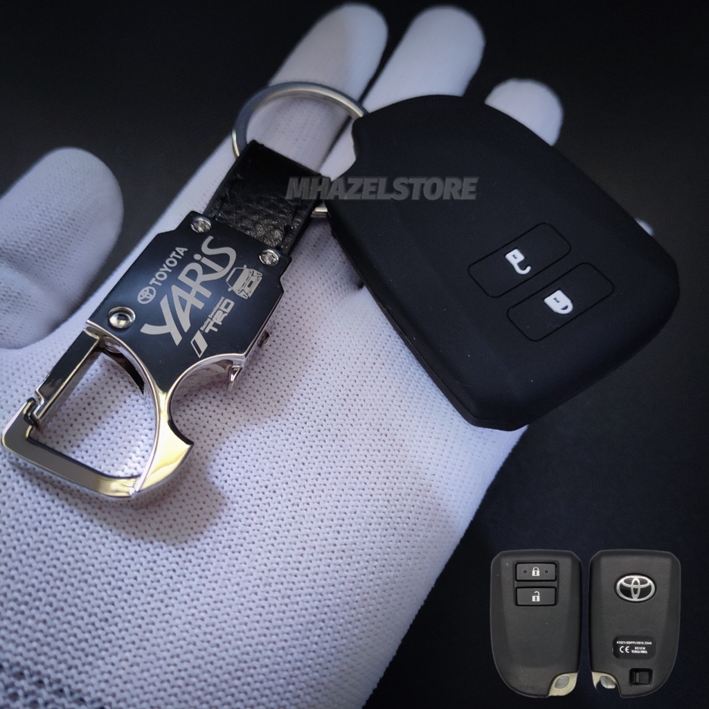 Gantungan kunci mobil keyless Remote TOYOTA YARIS