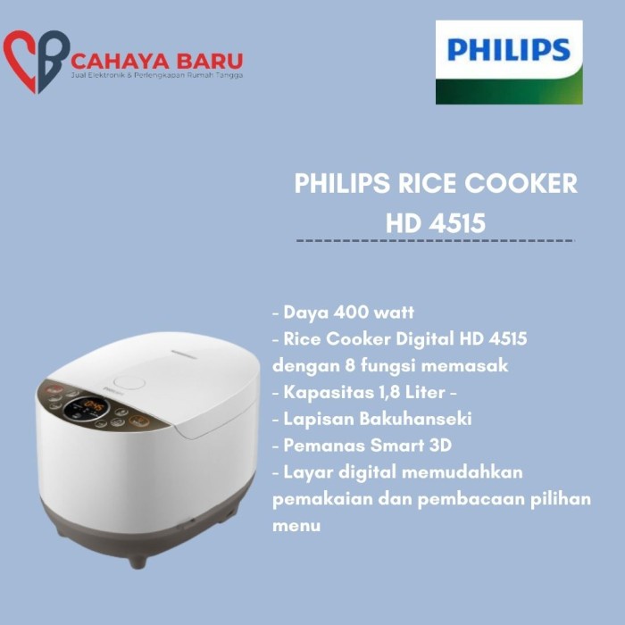 Rcook Philips Ricecooker Hd4515