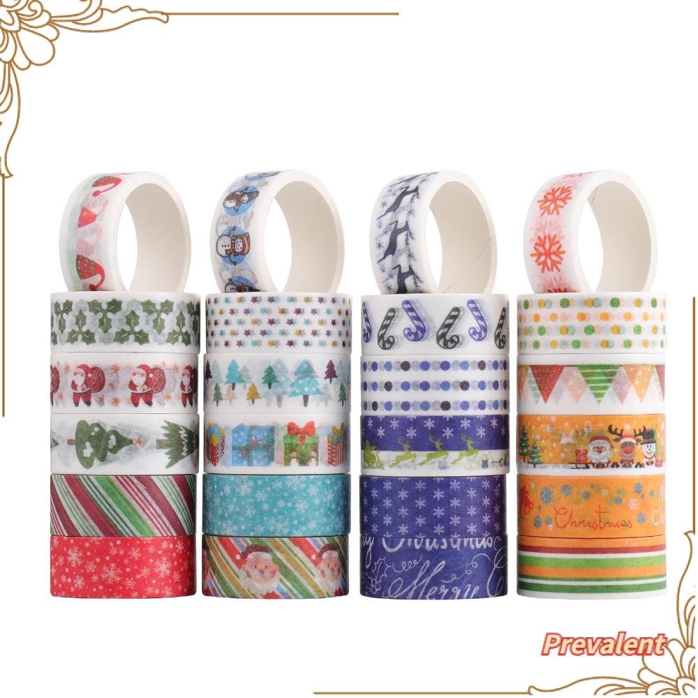Preva 24pcs/set Washi Tape Baru Kualitas Tinggi Scrapbooking Gadis Hati Sedikit Segar INS DIY Bahan