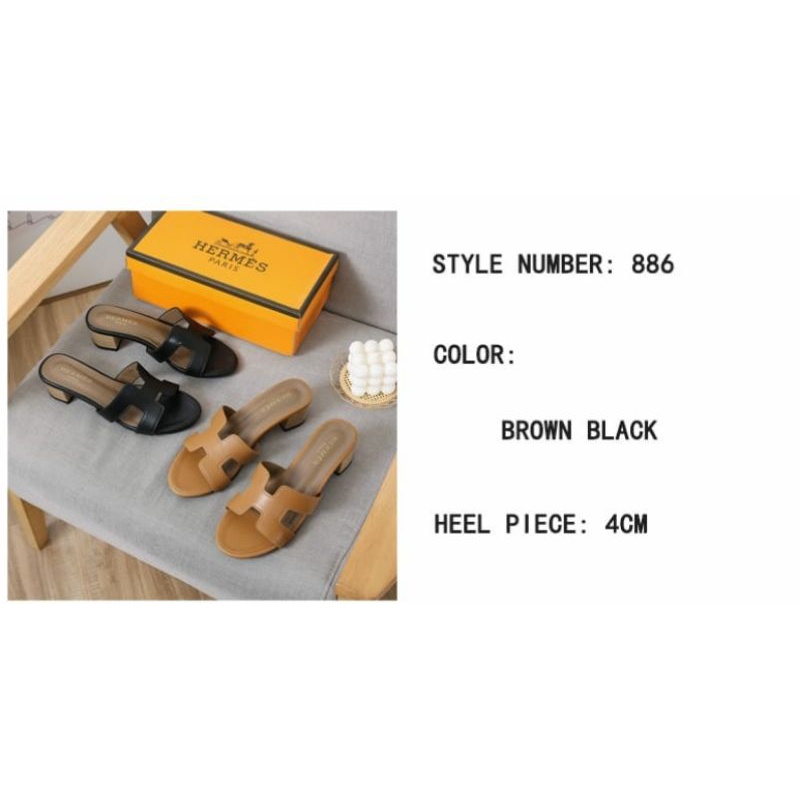 Sendal wanita slop tapak tahu import kode 886