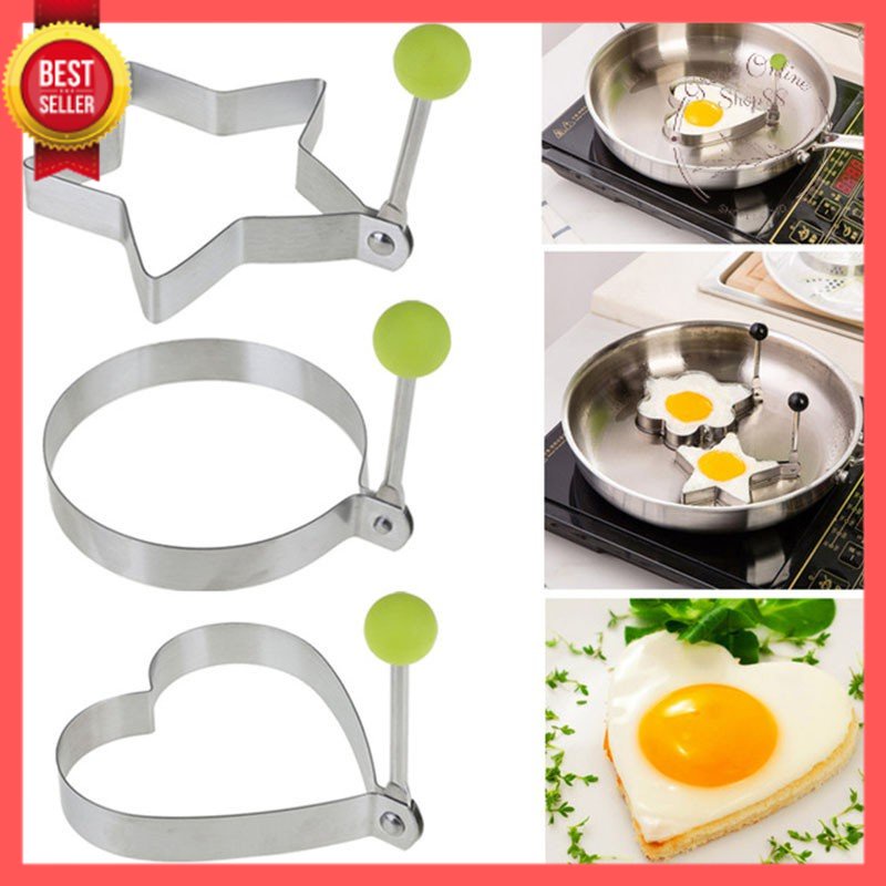 GOS - I106 - Cetakan Telur Karakter - Cetakan Telur Stainless Steel - Cetakan Kue Egg Mold