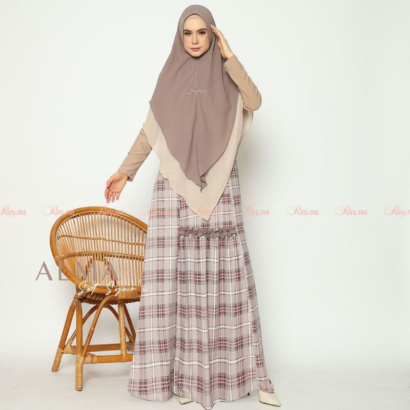 Alma.set syari by rayna syari