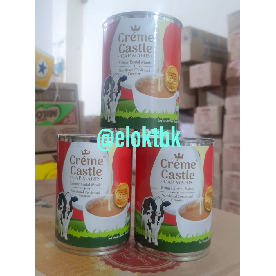 

Susu Kental manis Creme Castle kemasan kaleng