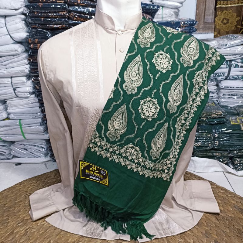 SORBAN MOTIF KASHMIRI SORBAN YAMAN SORBAN HABIB UMAR sorban yaman sorban polos sorban haji sorban imamah sorban arab