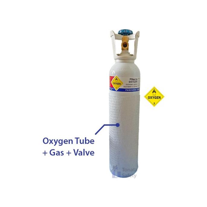Paket Komplit Tabung Oksigen 1m3