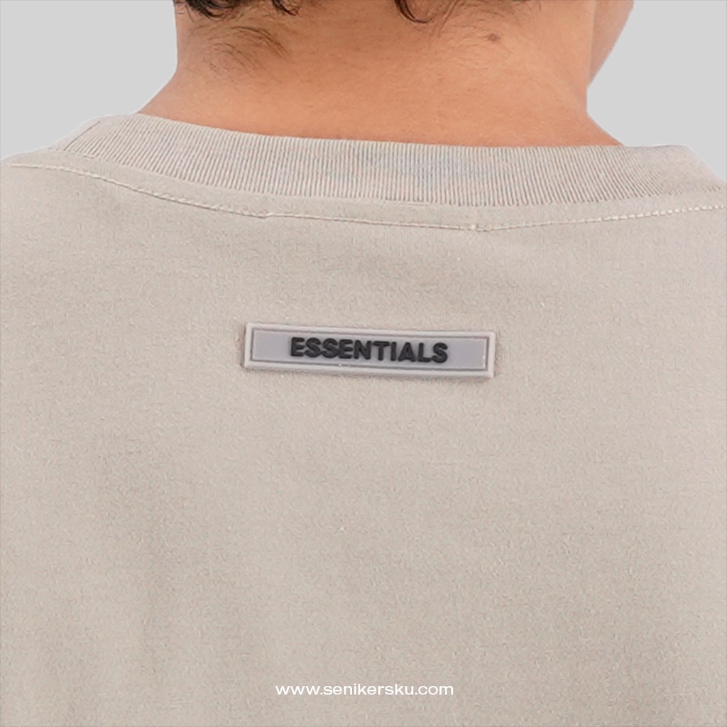 Essentials FOG Silicon Applique Olive Tee