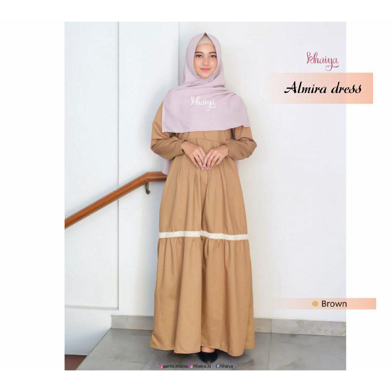 Gamis Almira by Khaiya (Gamis Aja)