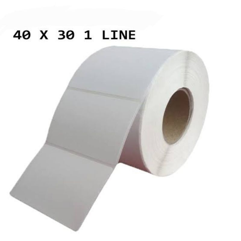 

Label Sticker Thermal 40x30 Label 40 x 30