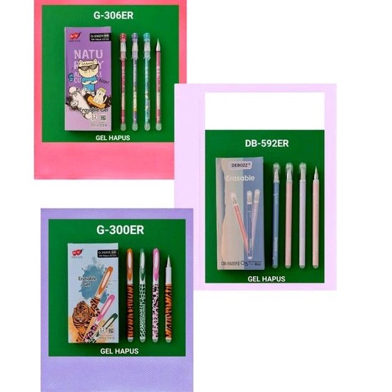 

PULPEN GEL HAPUS ZHI XIN/DEBOZZ ERASABLE