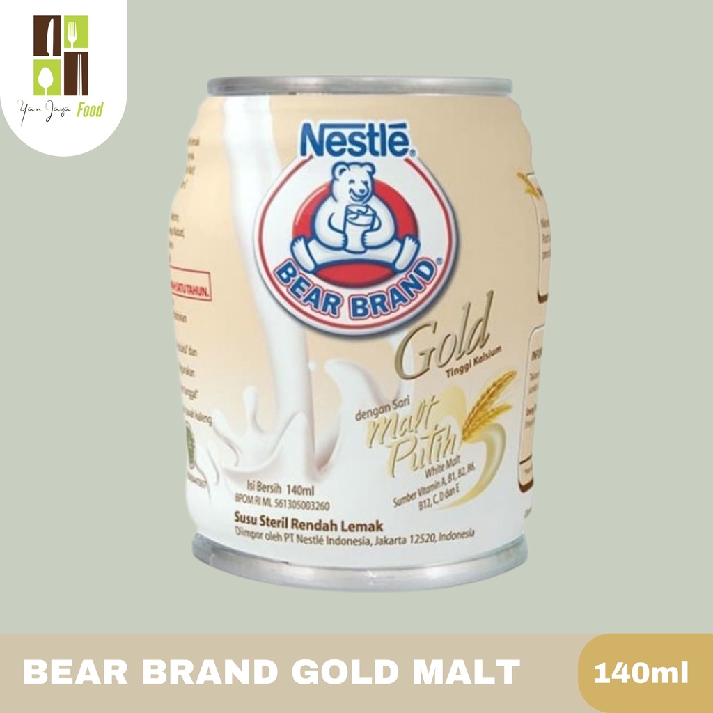 Bear Brand [RTD Milk Tin 189ml/White Tea/Gold White Malt 140ml]