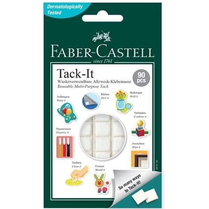 

Gramedia Medan - FABER-CASTELL TAKE IT 50GR WHITE