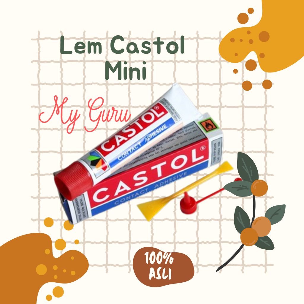 

[PCS] LEM CASTOL CONTACT ADHESIVE TUBE MINI 14 CC