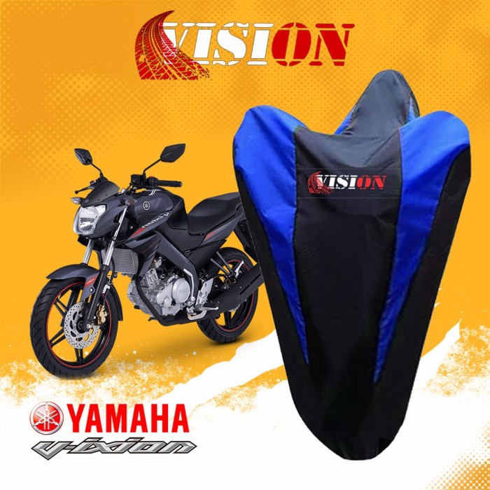 COVER MOTOR ,SARUNG MOTOR VISION YAMAHA VIXION SEMUA TAHUN WATERPROOF