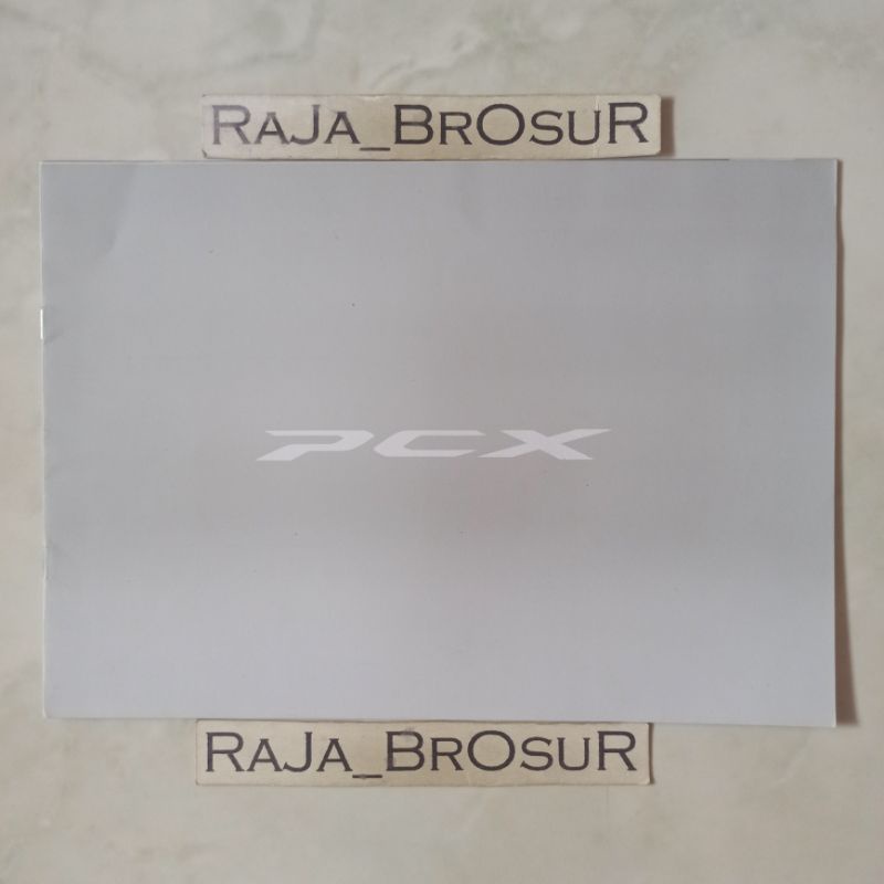 Poster brosur katalog booklet Honda PCX 150/Honda PCX150 2018