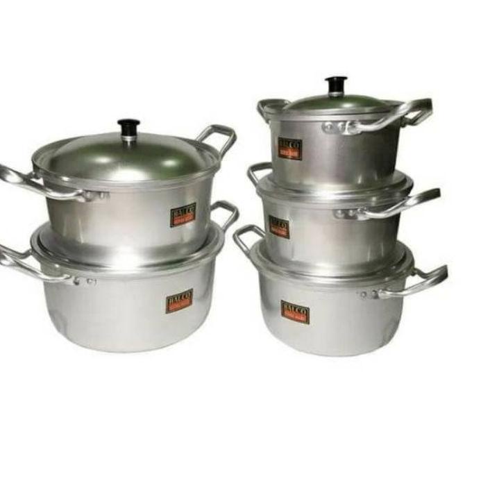 WWA181 Panci Halco set Aluminium |