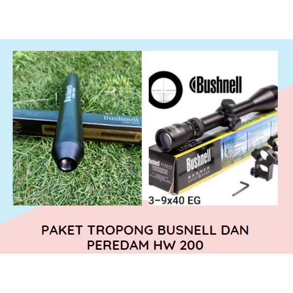 TELESKOP BUSHNELL 3-9x40 atau BSA