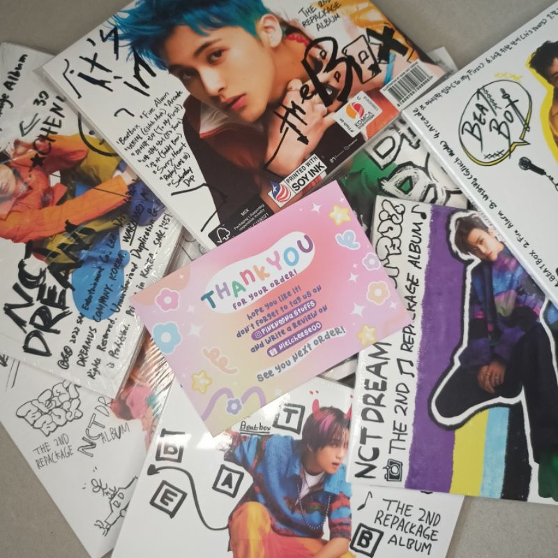 [READY STOCK] NCT DREAM THE 2nd REPACKAGE ALBUM - BEATBOX DIGIPACK VERSION