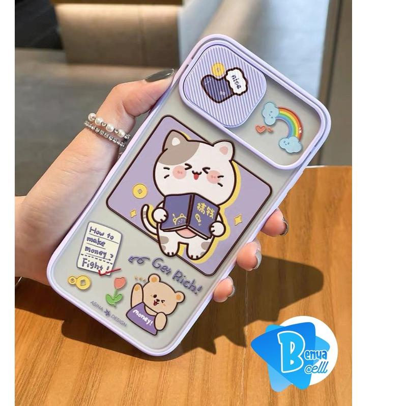 SS069 CASE SLIDE KARAKTER INFINIX SMART 5 6 HOT 8 9 10 11 PLAY 11 11S BC2096