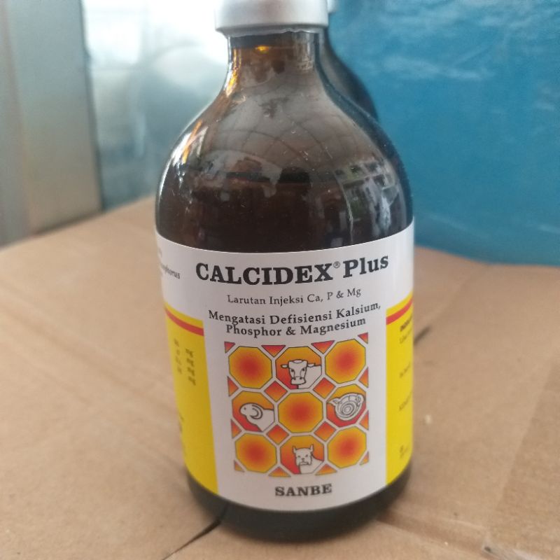 Calcidex Plus 100 ml mengobati lumpuh dan kekurangan kalsium