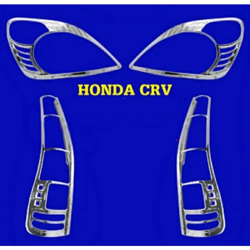 GARNISH DEPAN DAN BELAKANG CRV 2002 - 2006