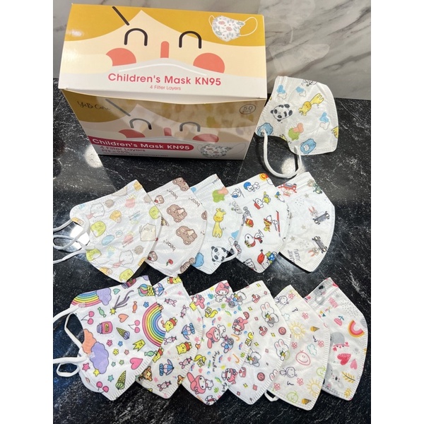 MASKER KN95 ANAK YNB CARE MIX MOTIF